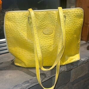 Tangaroa Terrida Leather Ostrich Bag